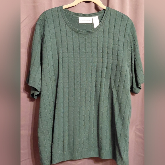 Alfred Dunner Tops - Alfred Dunner Sage Women's Shirt Excellent Condition